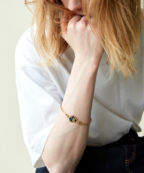 rehacer（レアセル）の「rehacer : Retro Tear Drop Bracelet / レトロ ティアドロップ ブレスレット（ブレスレット・メンズ・シルバー/ゴールド・FREE）」の7枚目の写真