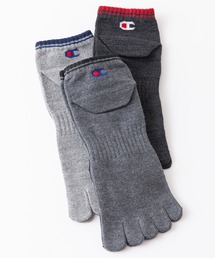 Champion（チャンピオン）の「【CHAMPION/チャンピオン】5本指 　抗菌防臭機能　ショートレングス 　3P 　ソックス　3足組　靴下（ソックス/靴下・メンズ）」