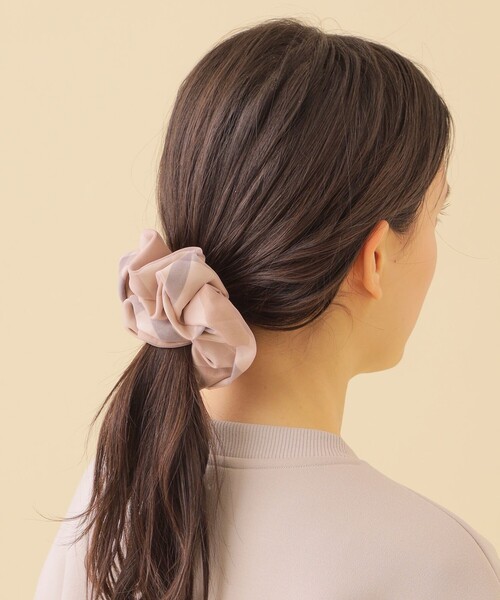 CB CRESTBRIDGE（シービークレストブリッジ）の「カラーシュシュ（シュシュ・レディース・ブルー系その他7/ペールイエロー/ダークパープル/ピンク系その他3・FREE）」の4枚目の写真