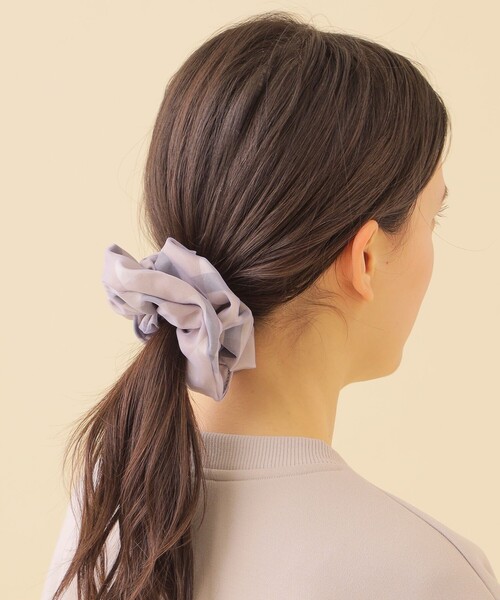 CB CRESTBRIDGE（シービークレストブリッジ）の「カラーシュシュ（シュシュ・レディース・ブルー系その他7/ペールイエロー/ダークパープル/ピンク系その他3・FREE）」の3枚目の写真