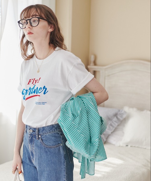 セール】レトロロゴプリントTシャツ（半袖）（Tシャツ