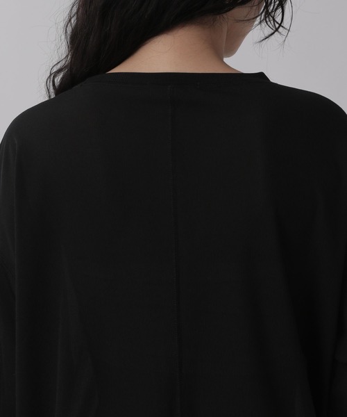 OFAKIND(オフアカインド)の「OFAKIND / シアープルオーバー(Tシャツ/カットソー・レディース・ホワイト/ブラック・FREE)」の20枚目の写真