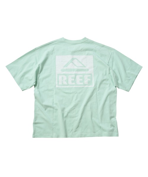 REEF（リーフ）の「【REEF】SQUARE LOGO S/S TEE（Tシャツ/カットソー・メンズ・パープル/ホワイト/グリーン/ブラック・MEDIUM/LARGE/X-LARGE）」の11枚目の写真