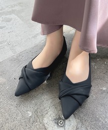 Futier land | 素足感スーパーソフトフラットパンプス(パンプス)