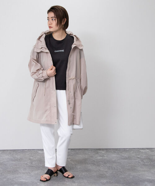 NOLLEY’S(ノーリーズ)の「【TATRAS/タトラス】OLVONA(モッズコート・レディース・ベージュ/ネイビー・1/2)」の19枚目の写真
