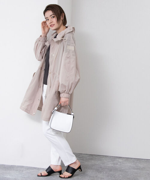 NOLLEY’S(ノーリーズ)の「【TATRAS/タトラス】OLVONA(モッズコート・レディース・ベージュ/ネイビー・1/2)」の5枚目の写真