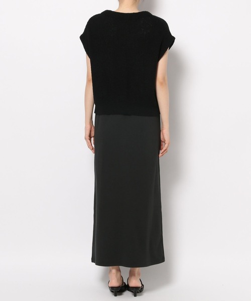 LOWRYS FARM(ローリーズファーム)の「メッシュベスト*キャミワンピース2P 190800(ワンピース・レディース・グリーン/アイボリー/ブラック・FREE)」の20枚目の写真