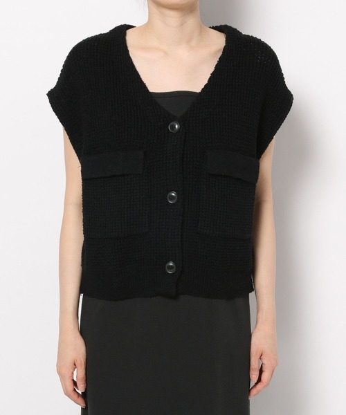 LOWRYS FARM(ローリーズファーム)の「メッシュベスト*キャミワンピース2P 190800(ワンピース・レディース・グリーン/アイボリー/ブラック・FREE)」の12枚目の写真