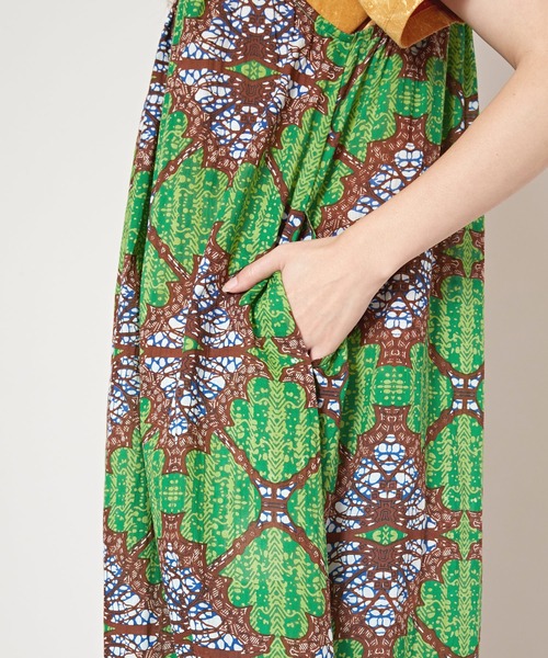 チャイハネ（チャイハネ）の「【チャイハネ】キテイジーキャミワンピース（ワンピース・レディース・ブルー/グリーン/オレンジ・FREE）」の17枚目の写真