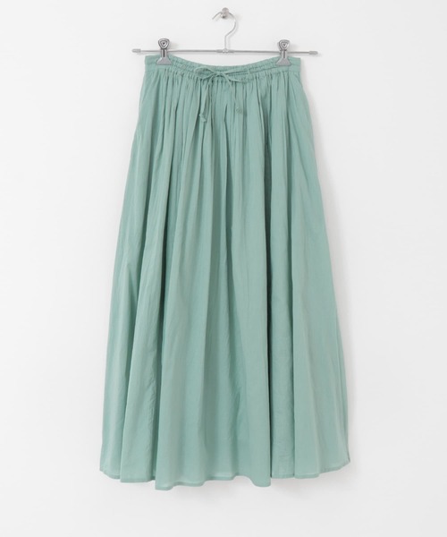 ITEMS URBANRESEARCH（アイテムズ アーバンリサーチ）の「ギャザースカート（スカート・レディース・チェック/ブラック/ラベンダー/ミント・FREE）」の14枚目の写真