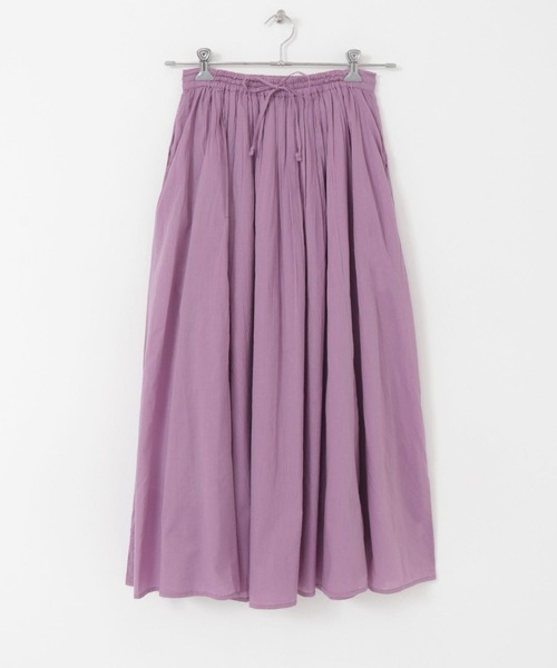 ITEMS URBANRESEARCH（アイテムズ アーバンリサーチ）の「ギャザースカート（スカート・レディース・チェック/ブラック/ラベンダー/ミント・FREE）」の12枚目の写真