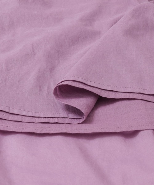 ITEMS URBANRESEARCH（アイテムズ アーバンリサーチ）の「ギャザースカート（スカート・レディース・チェック/ブラック/ラベンダー/ミント・FREE）」の8枚目の写真