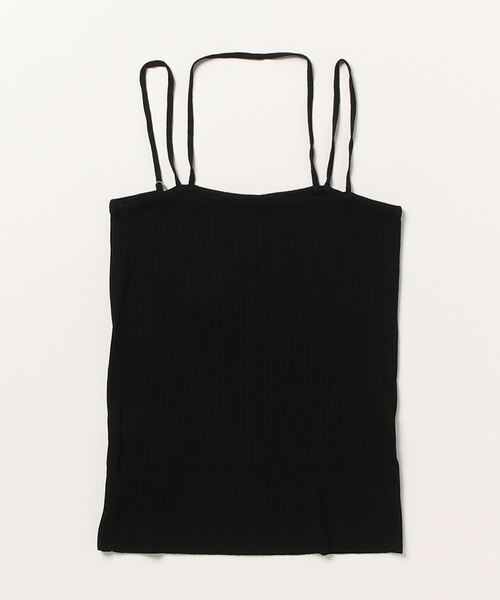 a:mure(アミュール)の「スリーストラップキャミソール(キャミソール・レディース・ブラック/ホワイト/ブルー/カーキ・F)」の18枚目の写真