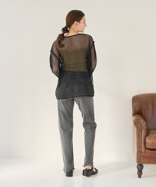 a:mure(アミュール)の「スリーストラップキャミソール(キャミソール・レディース・ブラック/ホワイト/ブルー/カーキ・F)」の17枚目の写真