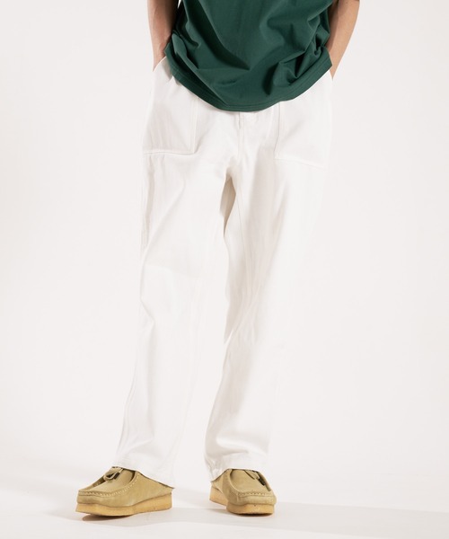 JACKROSE（ジャックローズ）の「JE-CRS0-9ozデニムペインターパンツ（デニムパンツ・メンズ・サックスブルー/アイボリー/ブラック・L/M）」の2枚目の写真