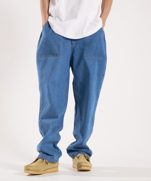 JACKROSE（ジャックローズ）の「JE-CRS0-9ozデニムペインターパンツ（デニムパンツ・メンズ・サックスブルー/アイボリー/ブラック・L/M）」の21枚目の写真