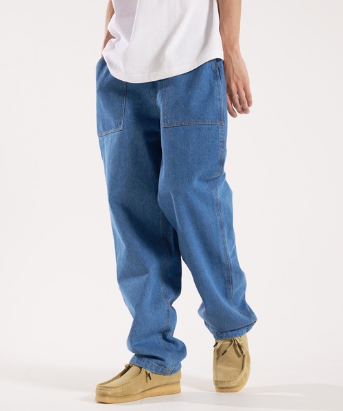 JACKROSE（ジャックローズ）の「JE-CRS0-9ozデニムペインターパンツ（デニムパンツ・メンズ・サックスブルー/アイボリー/ブラック・L/M）」の17枚目の写真