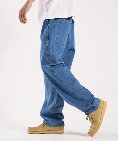 JACKROSE（ジャックローズ）の「JE-CRS0-9ozデニムペインターパンツ（デニムパンツ・メンズ・サックスブルー/アイボリー/ブラック・L/M）」の13枚目の写真