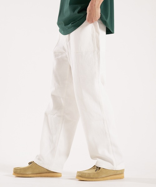 JACKROSE（ジャックローズ）の「JE-CRS0-9ozデニムペインターパンツ（デニムパンツ・メンズ・サックスブルー/アイボリー/ブラック・L/M）」の4枚目の写真