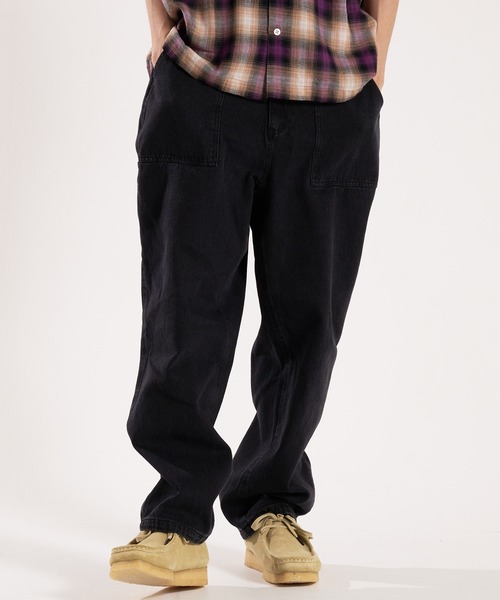 JACKROSE（ジャックローズ）の「JE-CRS0-9ozデニムペインターパンツ（デニムパンツ・メンズ・サックスブルー/アイボリー/ブラック・L/M）」の6枚目の写真