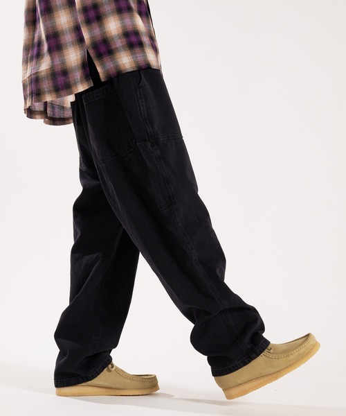 JACKROSE（ジャックローズ）の「JE-CRS0-9ozデニムペインターパンツ（デニムパンツ・メンズ・サックスブルー/アイボリー/ブラック・L/M）」の14枚目の写真