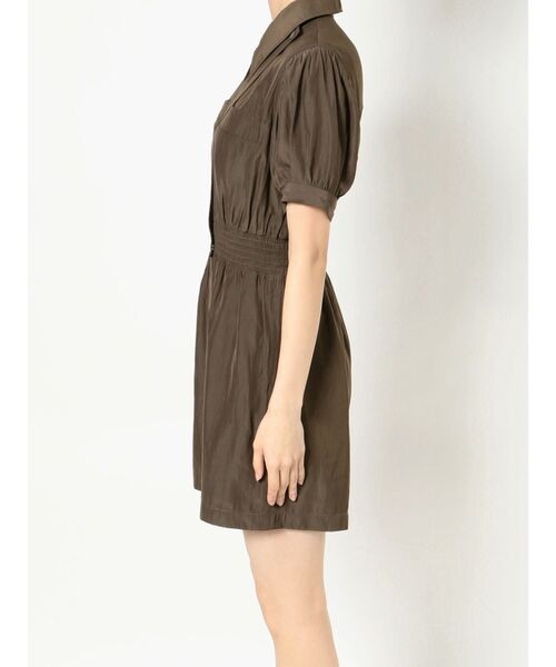 MURUA（ムルーア）の「ウエストシャーリングロンパース（サロペット/オーバーオール・レディース・ブラック/カーキ・FREE）」の17枚目の写真