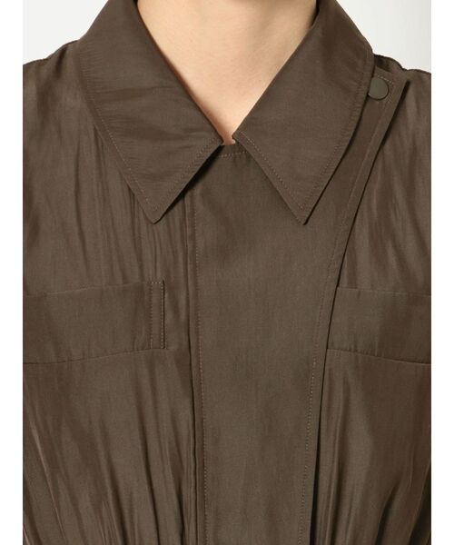 MURUA（ムルーア）の「ウエストシャーリングロンパース（サロペット/オーバーオール・レディース・ブラック/カーキ・FREE）」の19枚目の写真