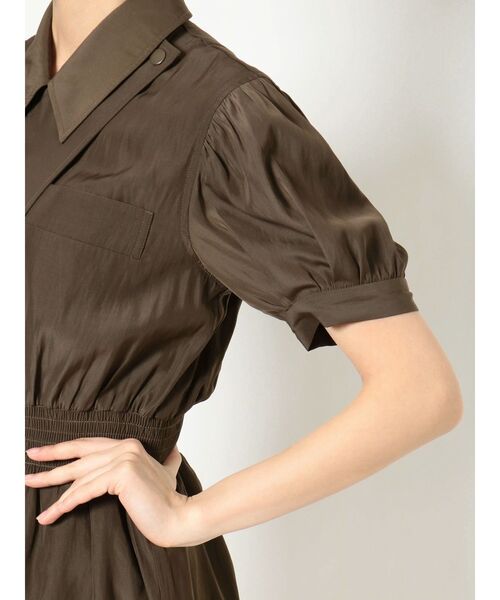 MURUA（ムルーア）の「ウエストシャーリングロンパース（サロペット/オーバーオール・レディース・ブラック/カーキ・FREE）」の20枚目の写真