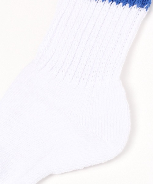 Healthknit(ヘルスニット)の「【Healthknit(ヘルスニット)】ライン3Pソックス(ソックス/靴下・キッズ・ホワイト・MEDIUM/LARGE)」の3枚目の写真
