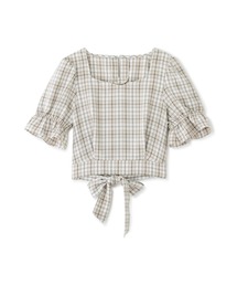 FREE'S MART | ◆バックリボンチェックブラウス(シャツ/ブラウス)