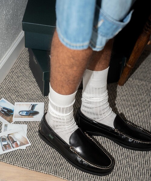 別注】Paraboot / CORSE モカシン ローファー（ドレスシューズ