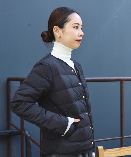 Fucchan ベルト付きショートダウン　ダブルボタン　希少サイズ48 Wunder Puff ウエストベルト付き 600ダウンフィル ベスト | Lululemon JP