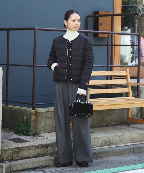 ベストセラー】フレンチ ショート ダウンジャケット 軽量（ダウン