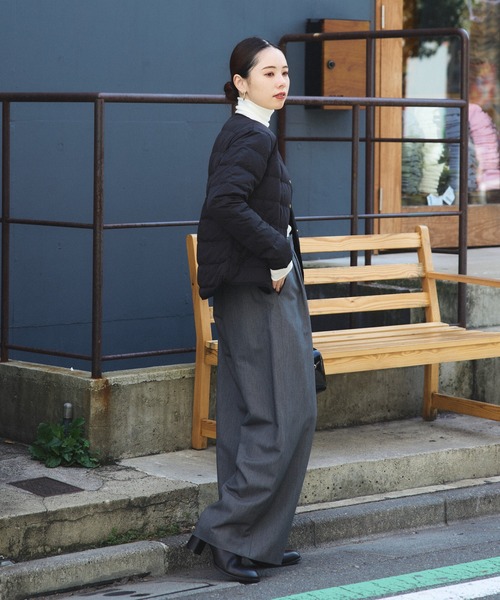 定番】フレンチ ショートダウンジャケット（S～L）軽量（ダウン