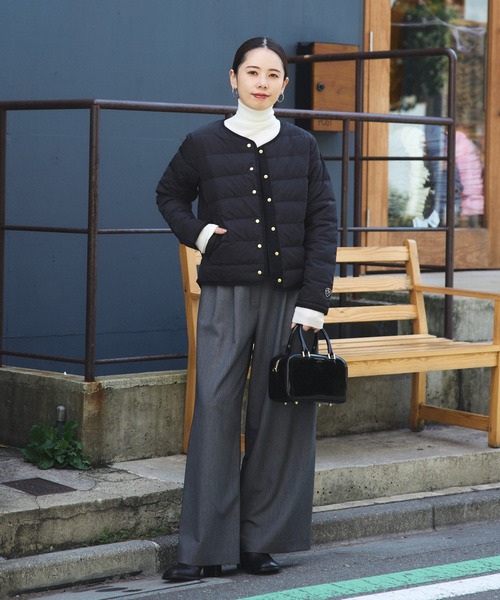 毎年大人気♡ フレンチ ショートダウンジャケット 軽量 定番】フレンチ ショートダウンジャケット（S～L）軽量（ダウン