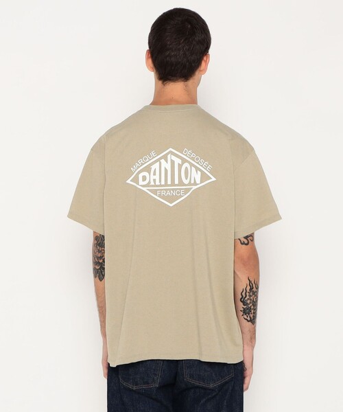 DANTON⭐︎美品 STORE EXCLUSIVE】SHORT SLEEVE LOGO T-SHIRTS 2ND｜CUT AND
