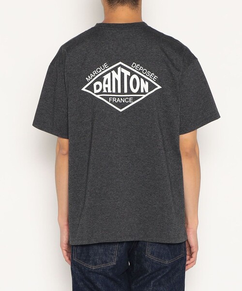ダントン　Tシャツ 楽天市場】[TIME SALE] DANTON ダントン ワッペンロゴ 胸