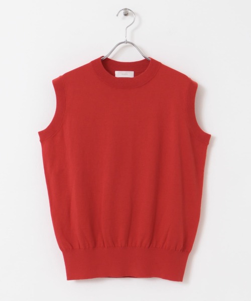 かぐれ（カグレ）の「コットンシルクノースリーブプルオーバー