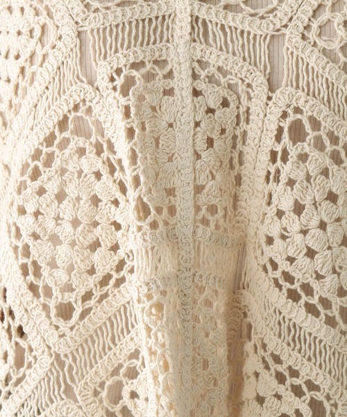 LEPSIM（レプシィム）の「レース編みプルオーバー 177275（T