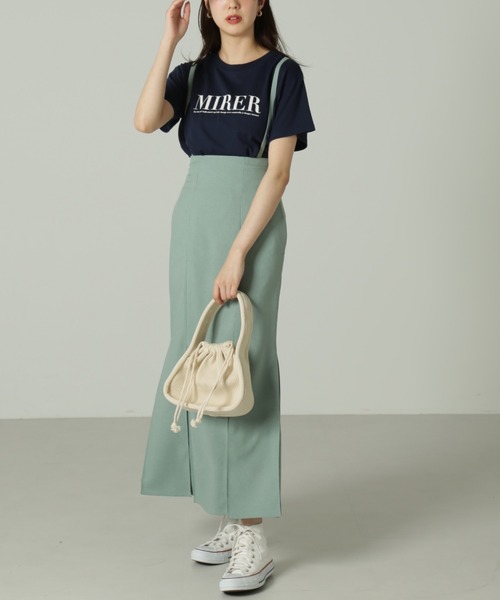 FREE'S MART(フリーズマート)の「◇カラーロゴプリントTシャツ(Tシャツ/カットソー・レディース・ホワイト/ネイビー・FREE)」の13枚目の写真