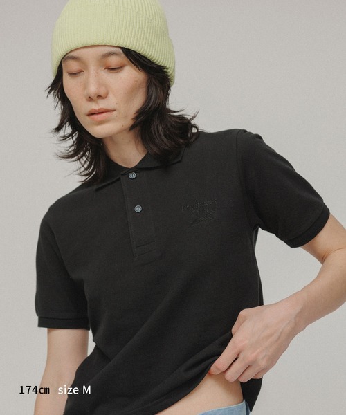 M TO R（ムウトアール）の「［TOPS］【Cordova】Drullinnn’sResort 6.0oz POLOSHIRTS（ポロシャツ・レディース・ホワイト/ブラック・L/M）」の10枚目の写真