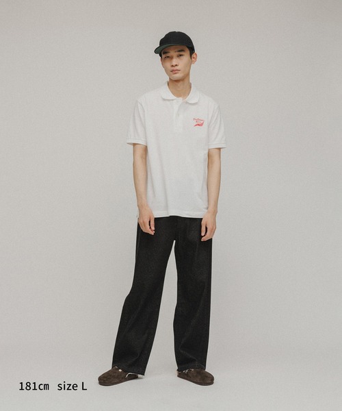 M TO R（ムウトアール）の「［TOPS］【Cordova】Drullinnn’sResort 6.0oz POLOSHIRTS（ポロシャツ・レディース・ホワイト/ブラック・L/M）」の12枚目の写真