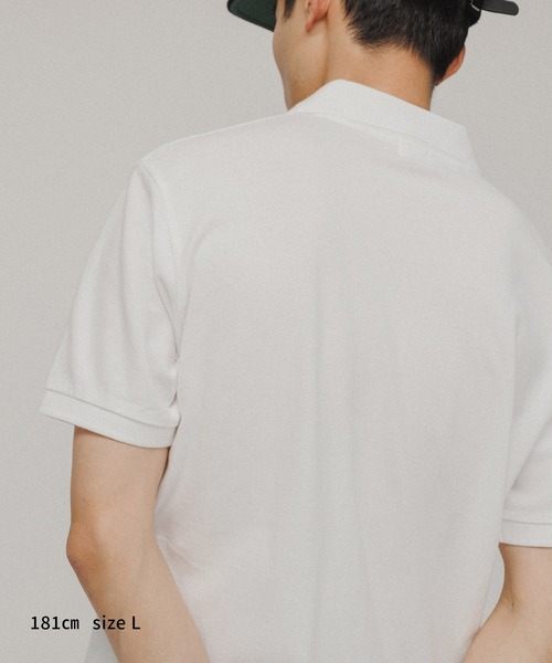 M TO R（ムウトアール）の「［TOPS］【Cordova】Drullinnn’sResort 6.0oz POLOSHIRTS（ポロシャツ・レディース・ホワイト/ブラック・L/M）」の16枚目の写真