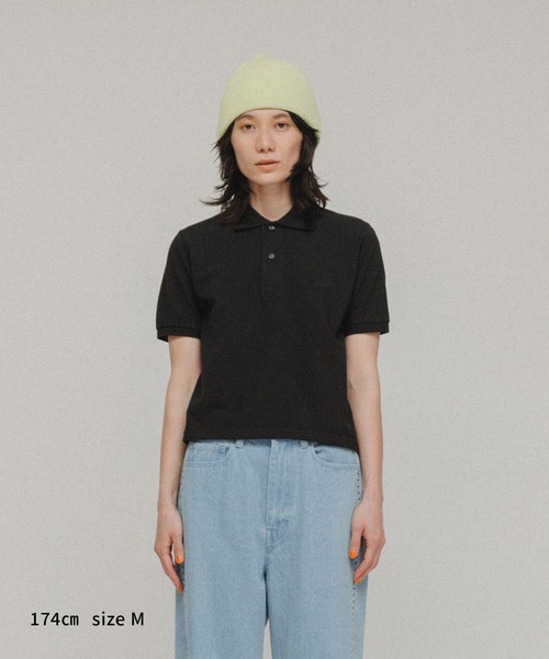 M TO R（ムウトアール）の「［TOPS］【Cordova】Drullinnn’sResort 6.0oz POLOSHIRTS（ポロシャツ・レディース・ホワイト/ブラック・L/M）」の17枚目の写真