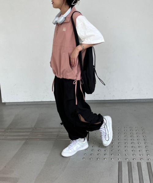 ルネ♡サイドリボン　パンツ サイドラインリボントラックパンツ（その他パンツ）｜LYEON