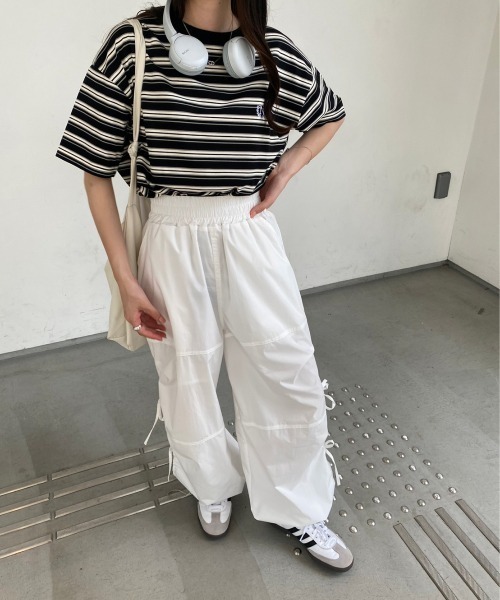 セール】【低身長用サイズあり】サイドリボンスノーパンツ