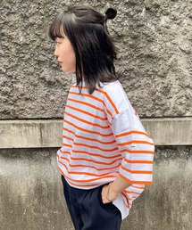 【 MONT KEMMEL / モンケメル 】オーバーサイズ バスクTシャツ 半袖 BASQUE SH SS