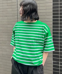 【 MONT KEMMEL / モンケメル 】オーバーサイズ バスクTシャツ 半袖 BASQUE SH SS