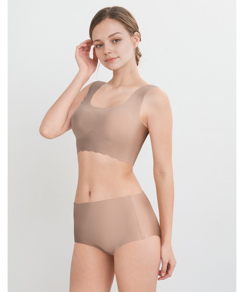 WACOAL（ワコール）の「「GOCOCi ゴコチ」　ショーツ（ショーツ・レディース・グレー/グレー系その他/ベージュ系その他/アイボリー/ブラウン系その他/ピンク/サーモンピンク・M/L）」の10枚目の写真