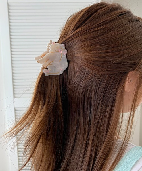 cream creme（クリームクレーム）の「動物ヘアクリップ（ヘアピン・レディース・A/B・FREE）」の3枚目の写真